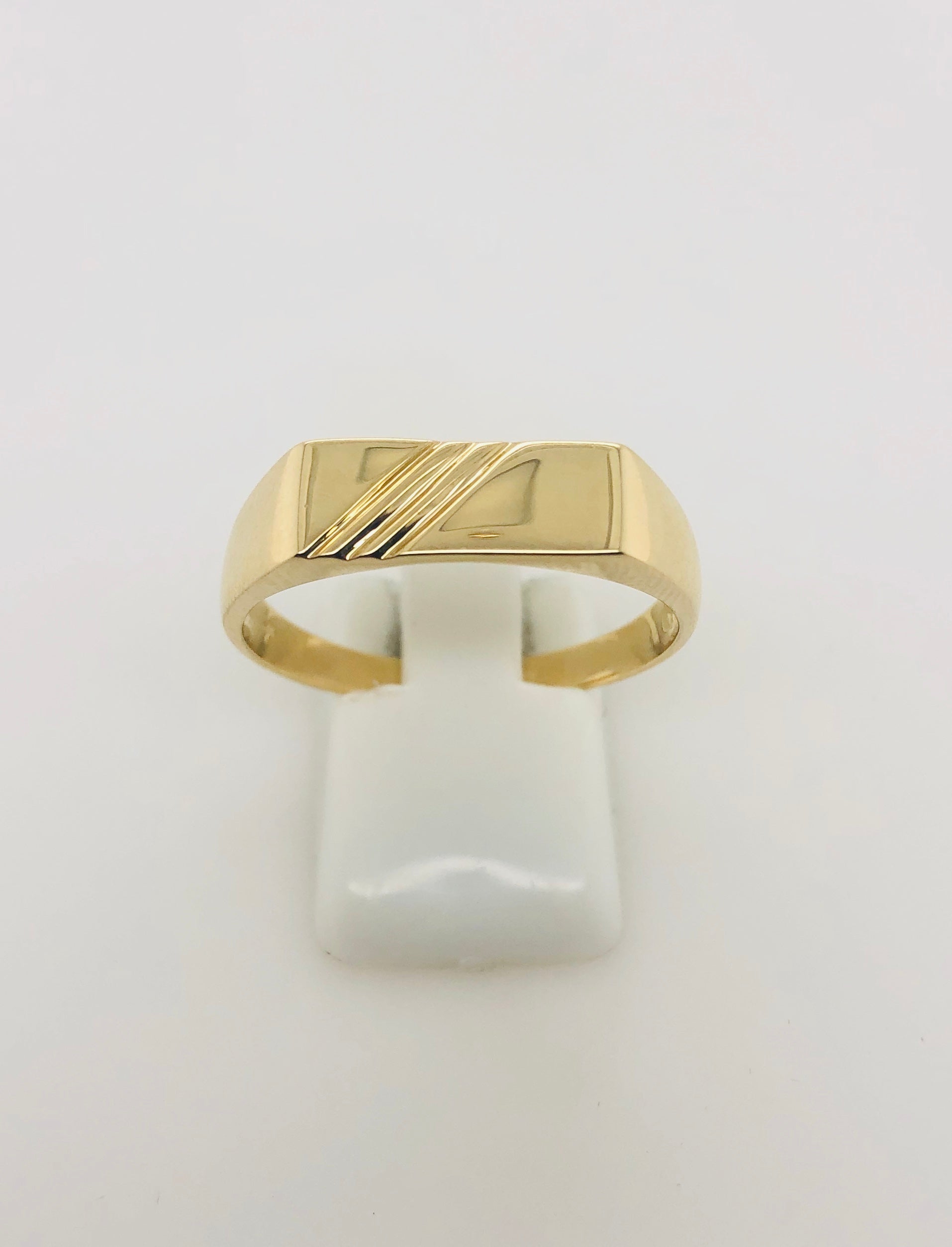 9ct Gold Gents Ring 014 Gold Rings, Men's Gold Rings 