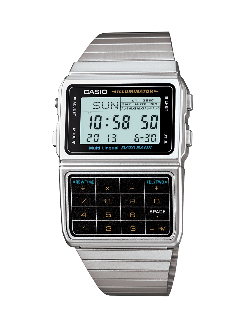 Casio Classic Databank, Calculator Digital Watch - DBC611-1D CASIO 