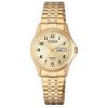 Casio Ladies Analogue Water Resist Black Dial Timepiece - LTPV007D-1B CASIO 