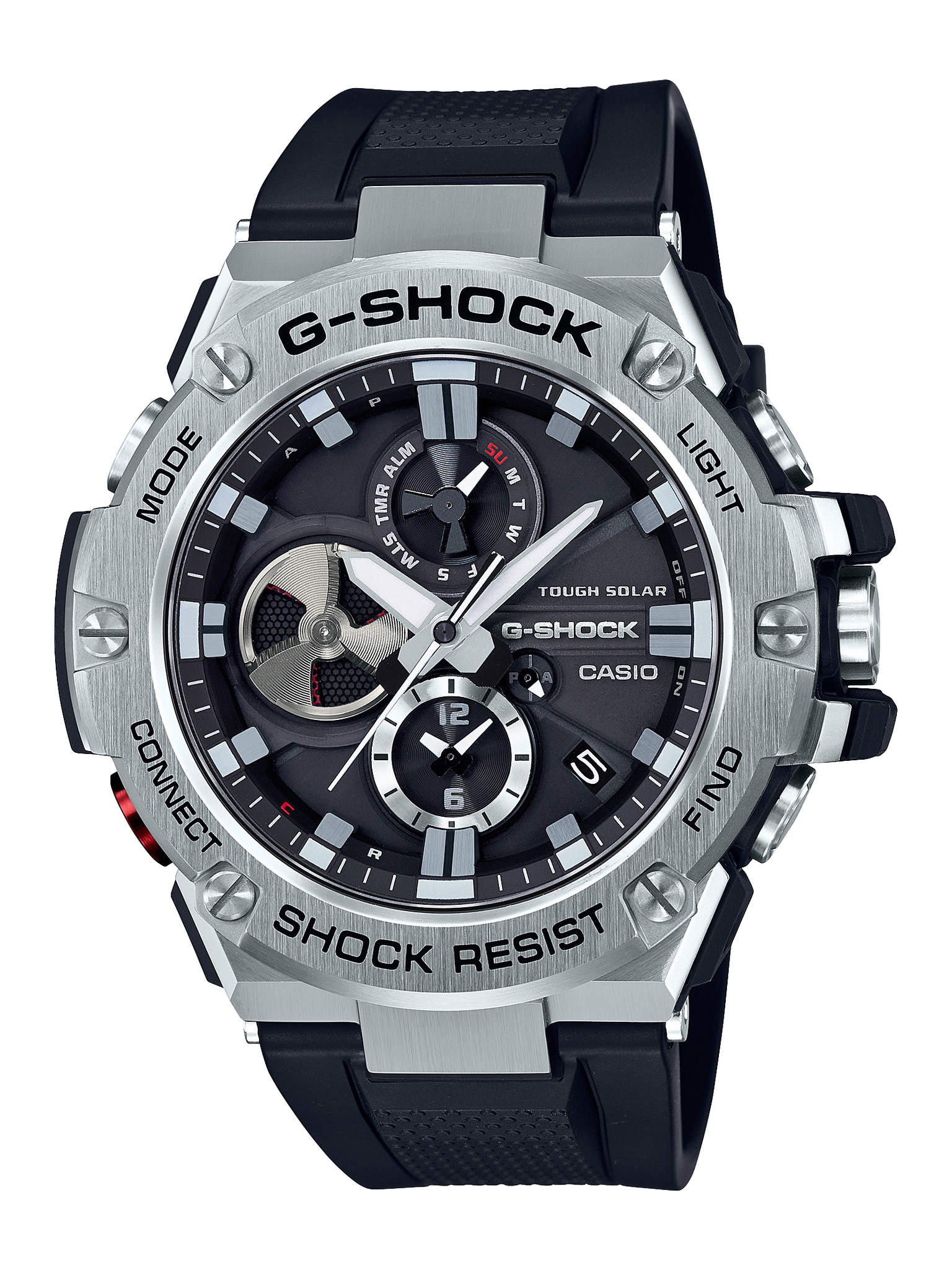 Casio G-Shock G-Steel Bluetooth Connection Watch -GSTB100-1A G-SHOCK 