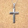 Sterling Silver Pendant with Arrow Shaped NZ Greenstone with Sterling Silver Chain - LO3066 Greenstone?Jewellery 