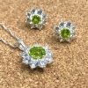 Sterling Silver Cubic Zirconia 3mm Round Stud Earrings STERLING SILVER EARRINGS 