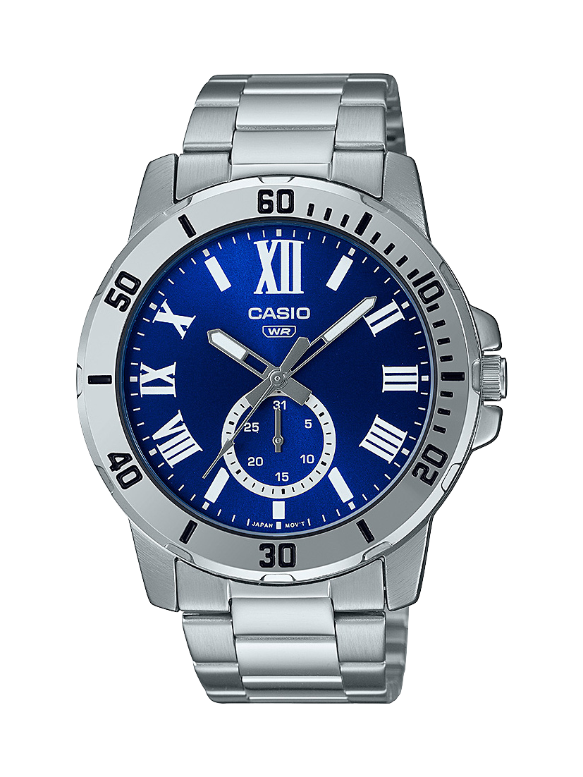 Casio Mens Analogue Watch - MTPVD200D-2B CASIO 