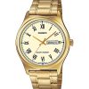 Casio Gents Digital Tranquil Urban WR Cream Face Stainless Steel Band - A168WA-8A CASIO 