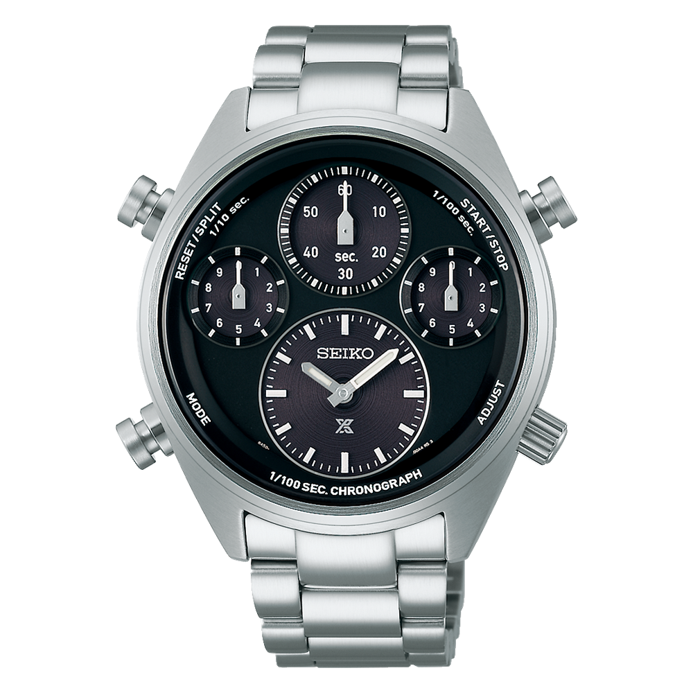 Seiko Prospex "Black on Black" Speedtimer Solar Men's Chronograph Watch - SFJ003P Seiko 