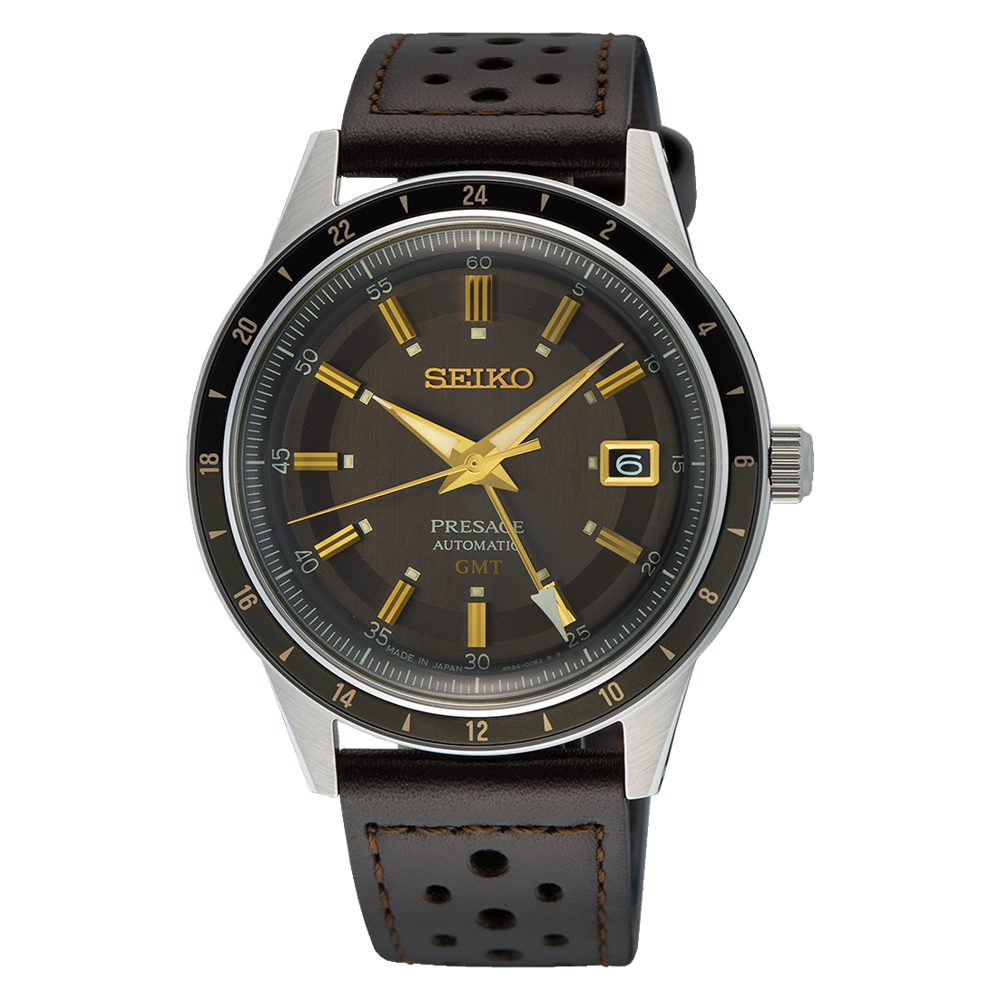 Seiko Presage Style60's GMT Automatic Watch - SSK013J1 Seiko 