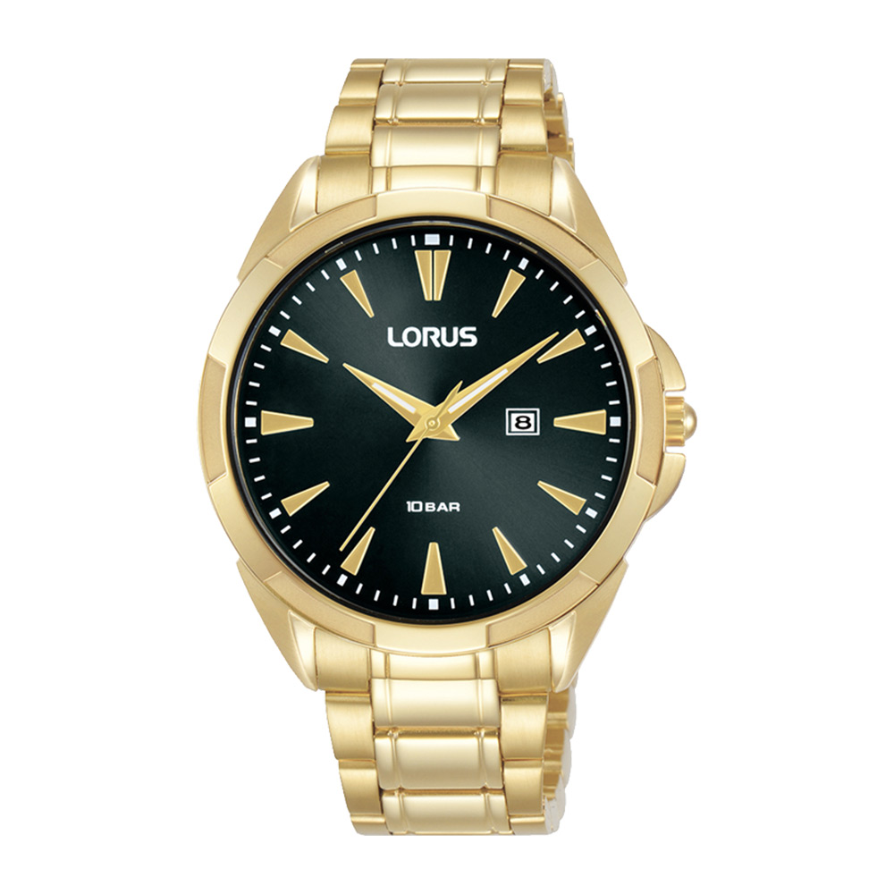 Lorus Ladies Gold Tone 100m Stainless Steel Watch - RJ260BX-9 LORUS 