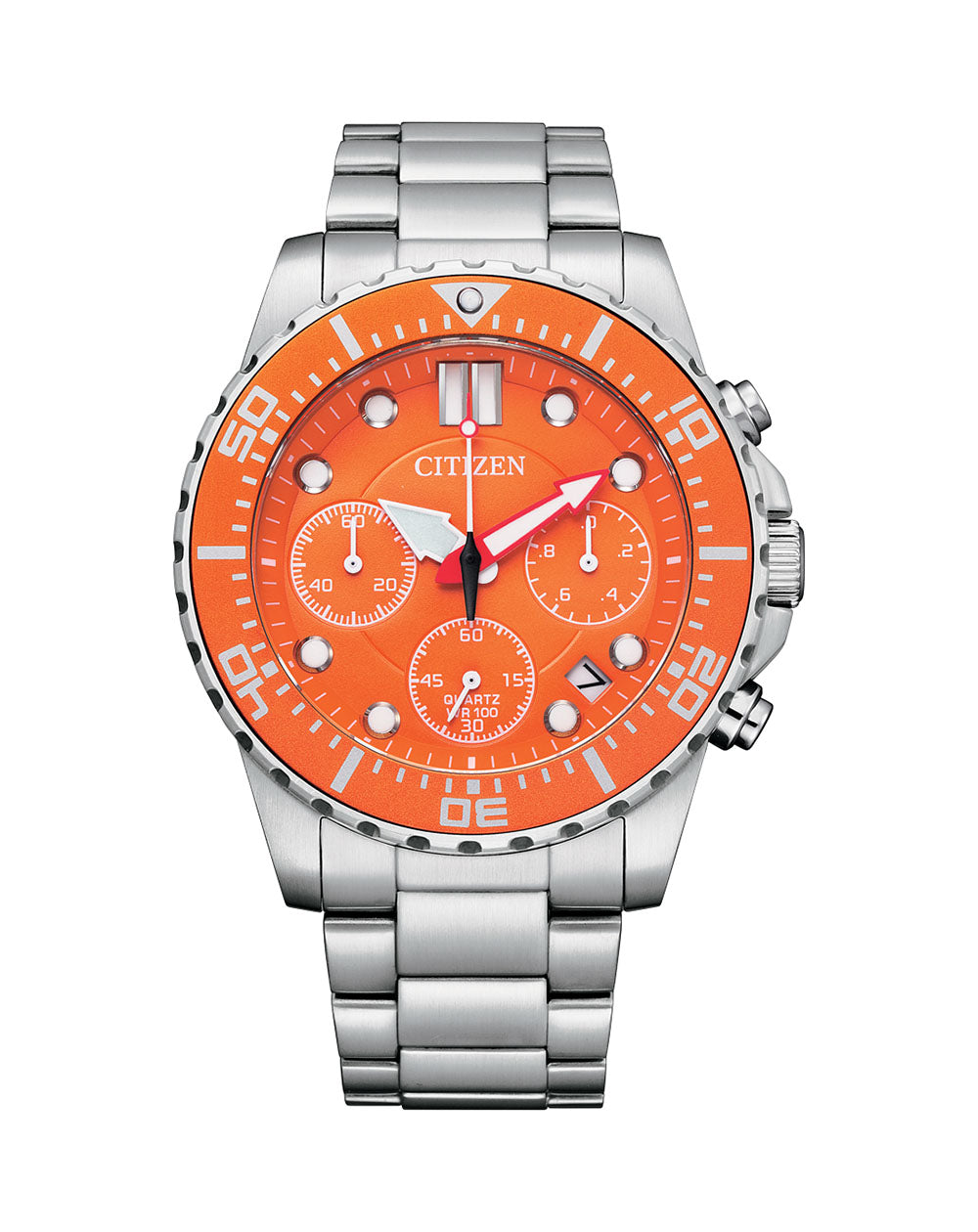 Citizen Stainless Steel Diver's Style Quartz Watch  - AI5008-82X Citizen Quartz 