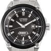Iced Out Gents Gold Tone Digital Watch - B2853 Dress Watches 