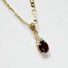 9ct Yellow Gold Diamond initial Pendant Sterling Silver Rings 
