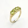 22ct Gold 1908 Full Sovereign Coin Ring with 9ct Gold 0.27ct Diamond Set Ring Mount Greenstone?Jewellery 