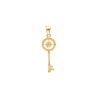 9ct Yellow Gold Polished Crucific Cross Pendant 21mm Wide with Chiseled Edge Gold Pendants 