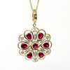 Sterling Silver Engraved Flower Heart Locket 20mm x 20mm Sterling Silver Pendants 