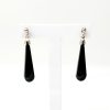 9ct Yellow Gold Flat Progressive Profile Oval Shaped Polished Hoop Earrings Gold Earrings 