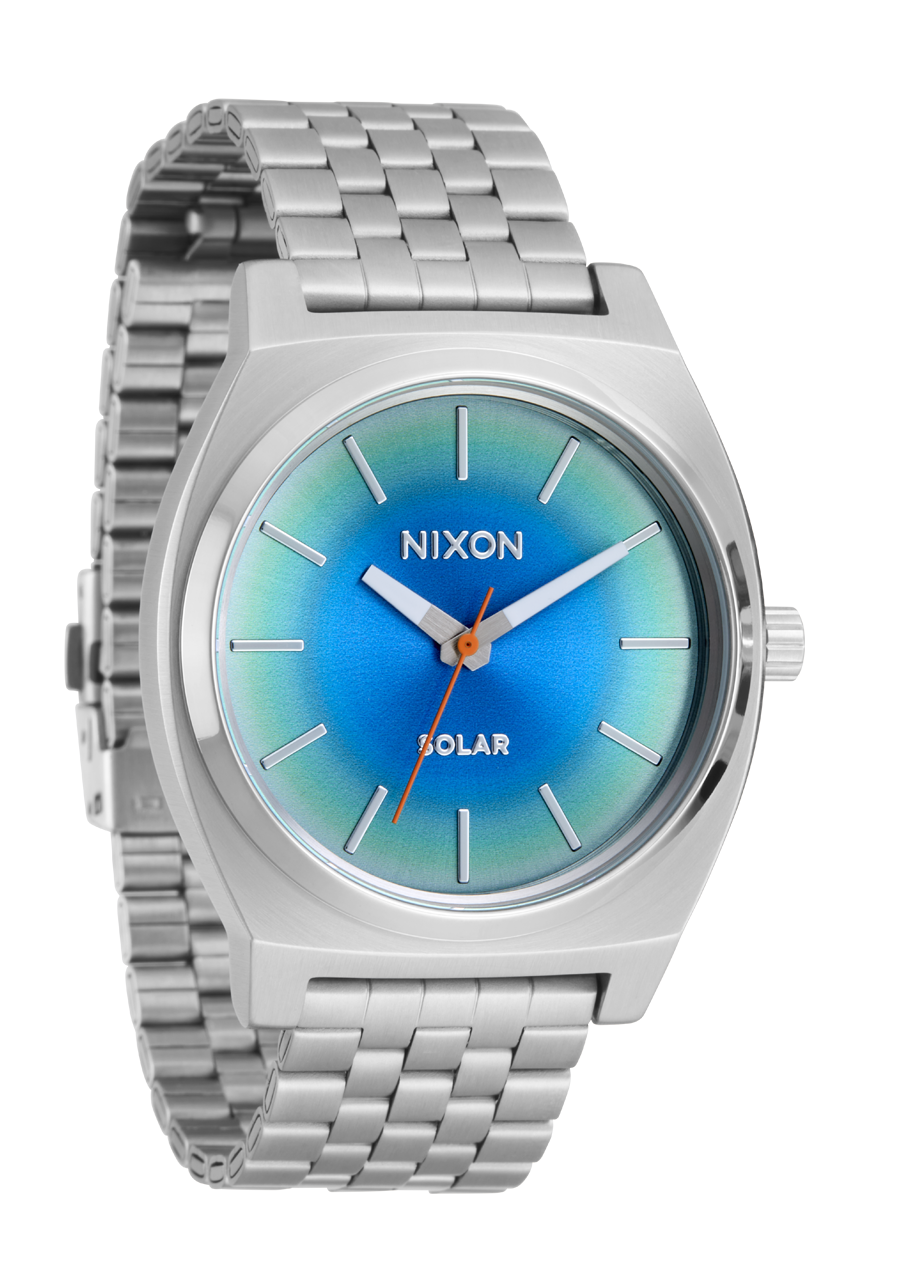 NIXON 40mm Time Teller Solar Powered Watch - A1369-5201-00 NIXON, WATCH 