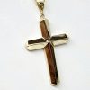 Sterling Silver Crucifix Pendant 59mm x 31mm - 016 Sterling Silver Pendants 