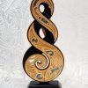 50th Hand Carved Wahaika on Base - Design 040 21st Keys 