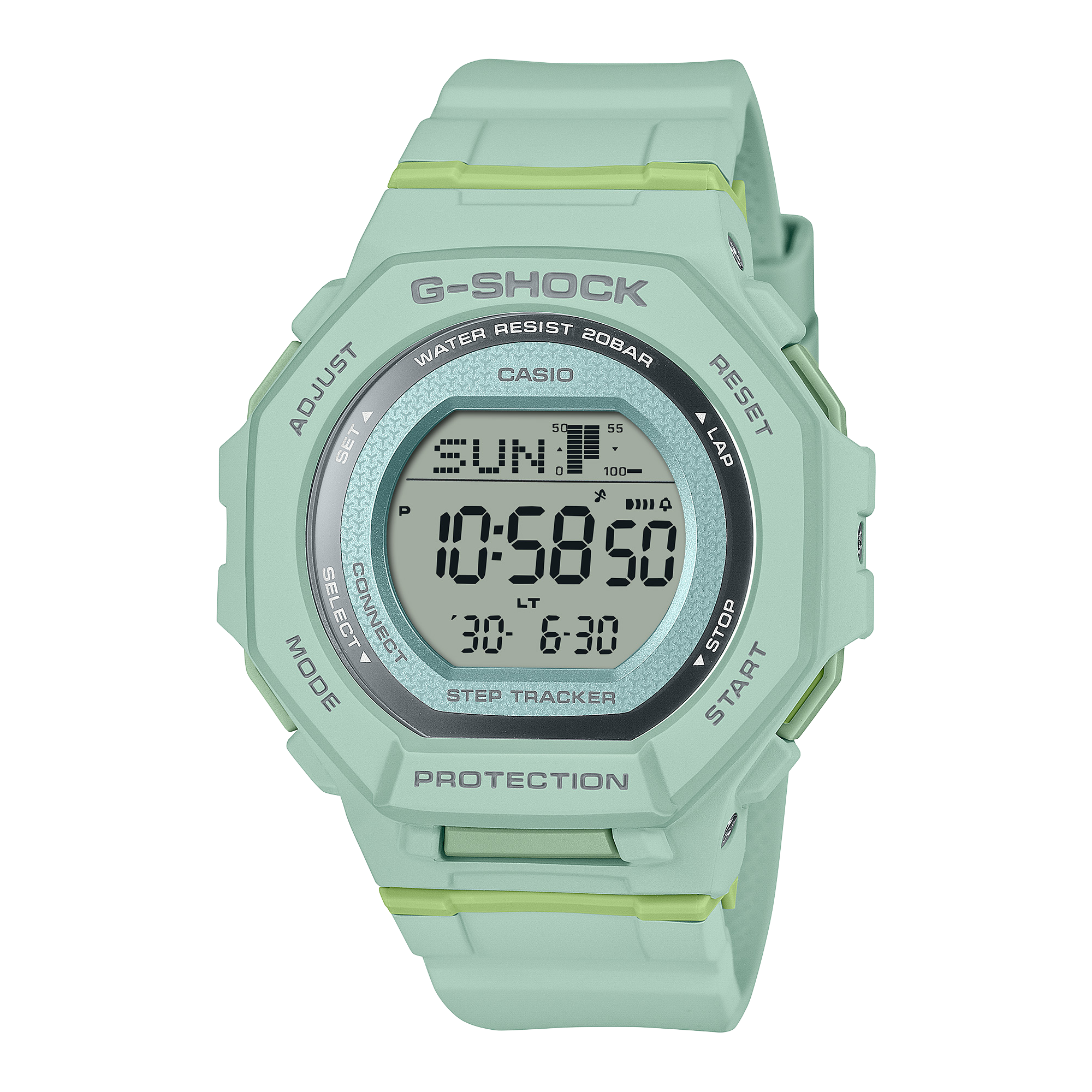 G-Shock Womens Series G-Squad Bluetooth Connectivity Step Tracker 200M WR - GMDB300-3DR G-SHOCK 