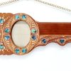 Ladies HIDY Fashion Dress Watch Gold Tone Case Silver Dial Watch - Design 2403 Dress Watches 