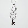Polynesian Theme 21st Key with Rugby Ball and Black Removable Stand 21st Keys 